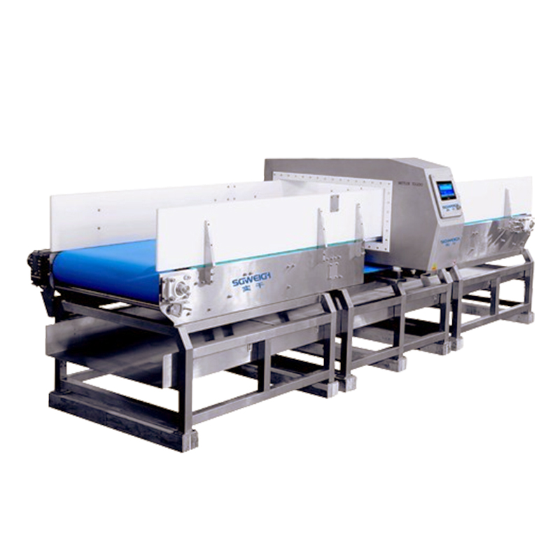 Heavy-Duty Industrial Metal Detector Conveyor