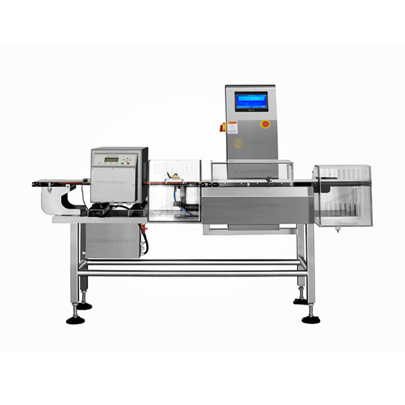 Industrial Metal Detector with Checkweigher Combo