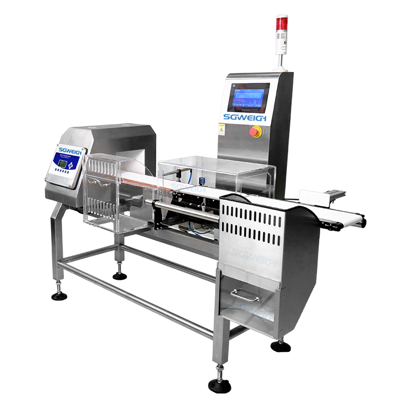 Metal Detector with Checkweigher Combo System